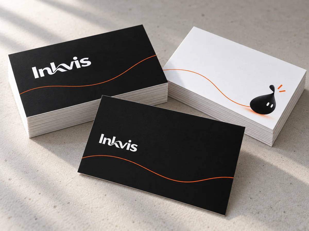 INKVIS 名片概念样品图
